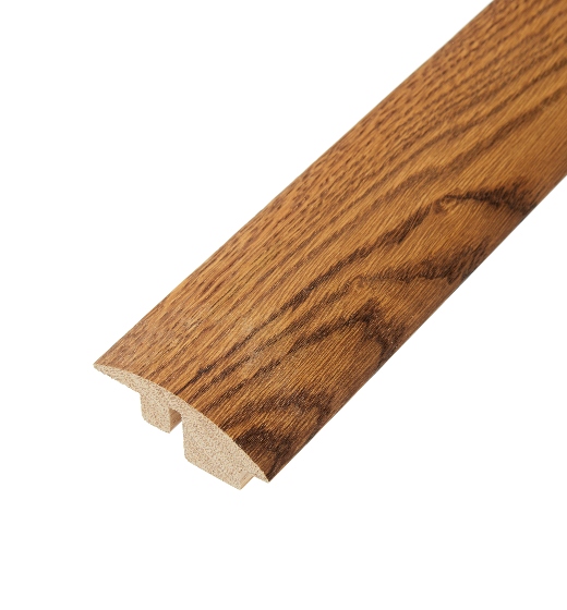 Light Smoked Solid Wood Semi Ramp Profile