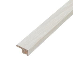 Super White Solid Wood End Profile
