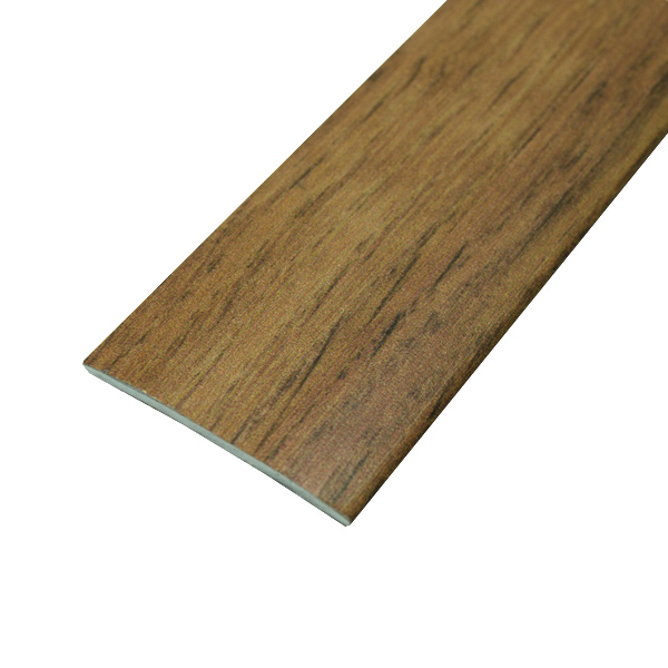 Aged Oak 37mm Self-Adhesive Flat Door Bar