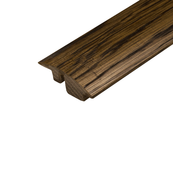 Dark Smoked Solid Wood Semi Ramp Profile