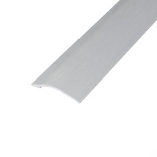 Brushed Aluminium Vinyl Self-Adhesive Ramp Profile