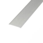 Brushed Aluminium Vinyl Self-Adhesive Flat Door Bar-thumb