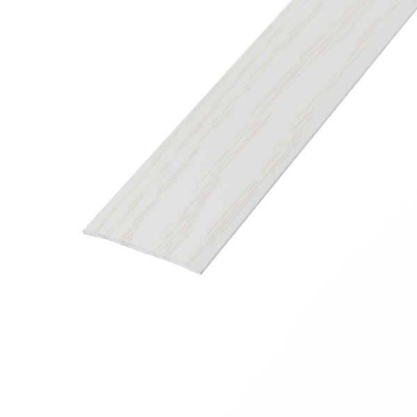 Arctic White Vinyl Self-Adhesive Flat Door Bar