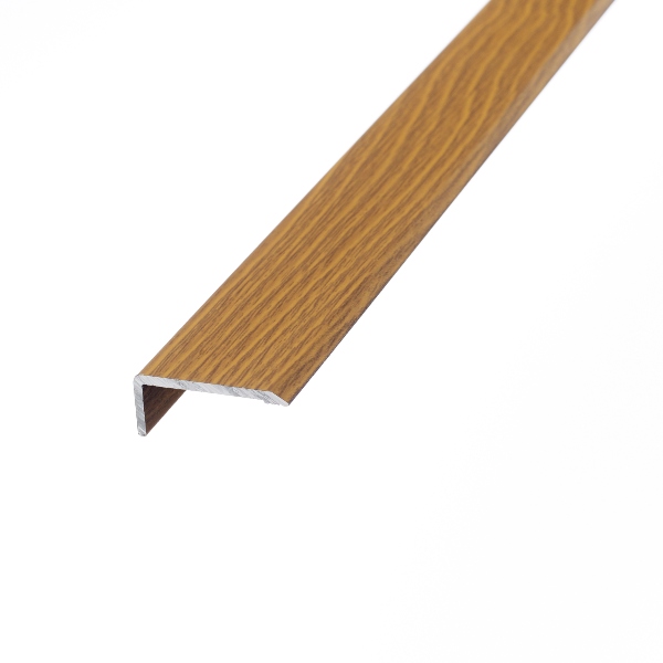 Hickory Oak Vinyl Self-Adhesive L-Shape Nosing