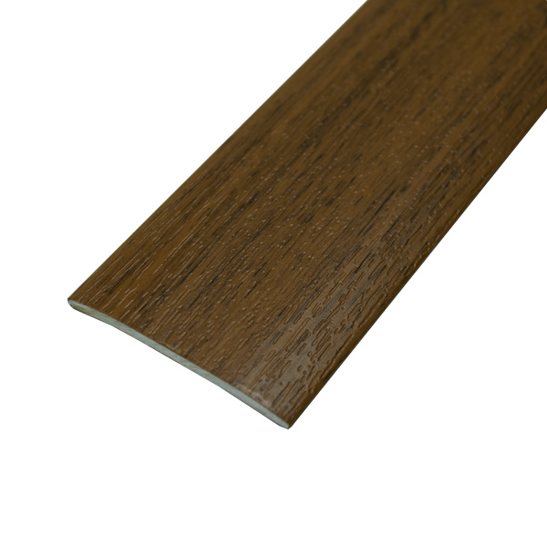 Walnut 37mm Self-Adhesive Flat Door Bar