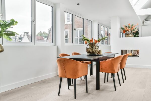 Dining area with Editions Classic Bishops White