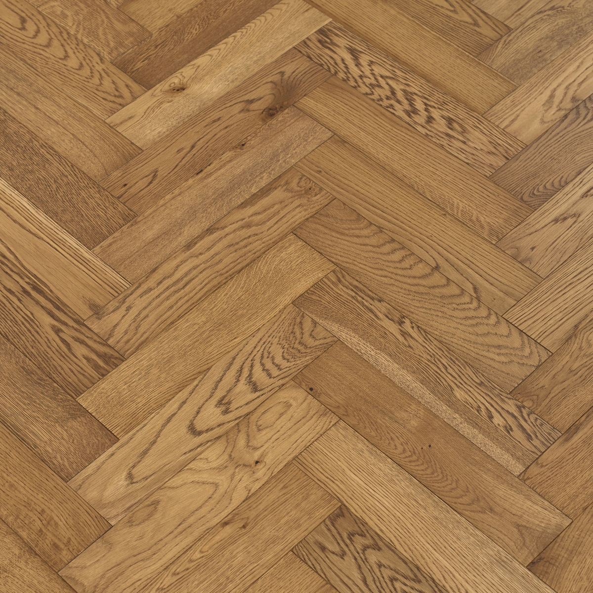 Bespoke Wood Flooring Herringbone Coyote