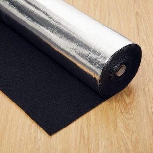 Roll of Quality Silver 23dB Sound Reducing Underlay 10m²