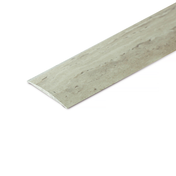 White Quartz TA53 Aluminium Self-Adhesive Flat Door Bar