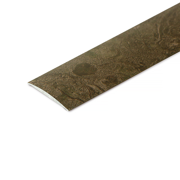 Brown Travertine TA61 Aluminium Self-Adhesive Flat Door Bar