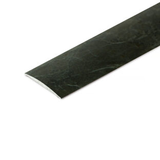 Black Marble TA72 Aluminium Self-Adhesive Flat Door Bar